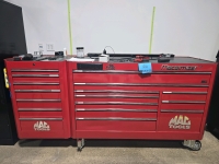 MAC Tools #M6627P-RD 26" 2-Bay Toolbox w/ #MSB27-RD Extension, Power, + Contents