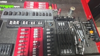 MAC Tools #M6627P-RD 26" 2-Bay Toolbox w/ #MSB27-RD Extension, Power, + Contents - 8
