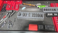MAC Tools #M6627P-RD 26" 2-Bay Toolbox w/ #MSB27-RD Extension, Power, + Contents - 9