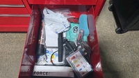 MAC Tools #M6627P-RD 26" 2-Bay Toolbox w/ #MSB27-RD Extension, Power, + Contents - 17