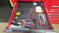 MAC Tools #M6627P-RD 26" 2-Bay Toolbox w/ #MSB27-RD Extension, Power, + Contents - 19