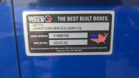2023 Matco #JSC773 20" Toolbox and Contents - 5