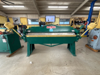 NATIONAL BOX AND PAN BRAKE MODEL: U67212, SN: 949-0920, 6&rsquo; x 12 GAUGE