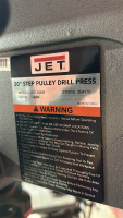 JET 20&rdquo; STEP PULLY DRILL PRESS MODEL: JDP:20MF - 5