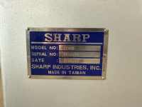 2020 SHARP-2240B HEAVY DUTY PRECISION LATHE MODEL: 22403, SN: 9012218 22&rdquo; SWING OVER BED & 40&rdquo; DISTANCE BETWEEN CENTERS WITH FAGOR SCREEN MODEL: 20I-T - 12
