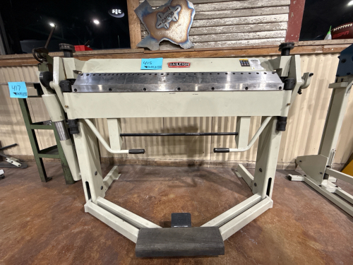 2022 BAILEIGH 50&rdquo; MANUAL BOX AND FINGER BRAKE MODEL: BB-5014F, SN: 23146069