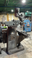 BRIDGEPORT VERTICAL MILLING MACHINE NO:352857 VARIABLE SPINDLE SPEED:60-4200RPM WITH NEWALL DP700 SCREEN - 3