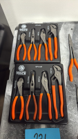 Table of Assorted Matco Pliers and Misc. - 2
