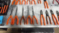 Table of Assorted Matco Pliers and Misc. - 4