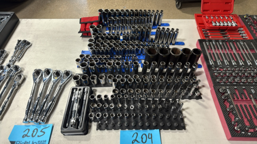 Assorted Matco Socket/Impact/Extension Sets
