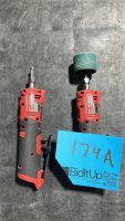 (2) Milwaukee 2&rdquo; Die Grinder Cat.No 2486-20 No Battery