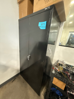 ULine Cabinet and Assorted Contents