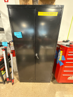 ULine Cabinet and Assorted Contents