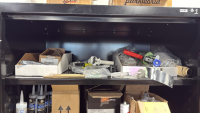 ULine Cabinet and Assorted Contents - 4