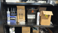 ULine Cabinet and Assorted Contents - 5