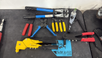 Assortment of Misc. Hand Tools - Crimping, Sealing, etc.