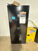 ULine Cabinet and Assorted Contents
