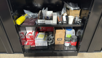 ULine Cabinet and Assorted Contents - 6