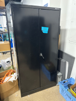 ULine Cabinet and Assorted Contents