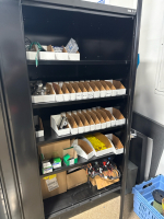 ULine Cabinet and Assorted Contents - 2