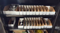 ULine Cabinet and Assorted Contents - 4
