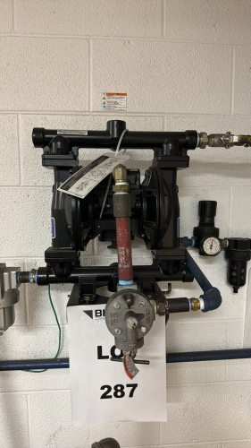 Graco Husky 1050 Double Diaphragm Pump, 50 gpm, 120 psi, 1-inch Inlet/Outlet (LOCATION: PLANT 3, 29883 BECK RD, Wixom, MI 48393)