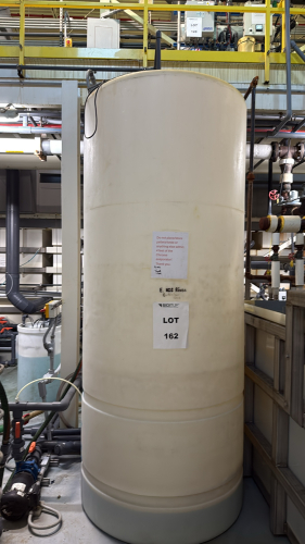 Ace Roto-Mold VT00800SWSSOSSS Vertical Storage Tank, 800 GAL TANK WITH PUMP (LOCATION: PLANT 5, 48668 Alpha Dr, Wixom, MI 48393)