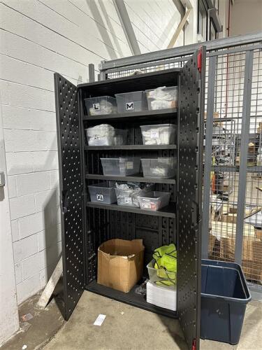 PPE Cabinet and Contents