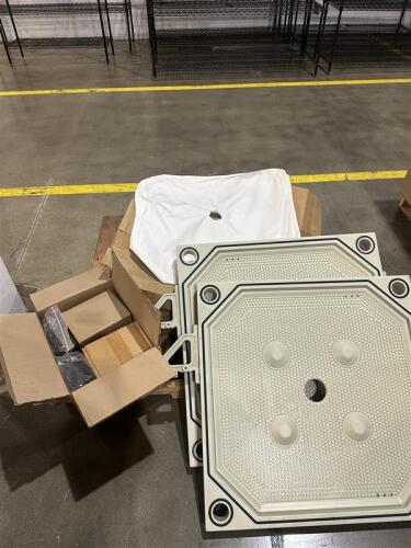 Filterpress Spare Plate, Gasket, O-Rings and Cloths