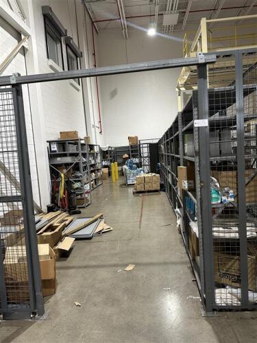 Cage; Shelving; Spare Shelving - NO CONTENTS