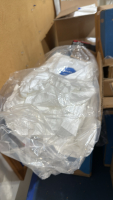 LOT OF ASSORTED COVERALL, SAFETY VEST, FACE MASK AND LATEX GLOVES - 4