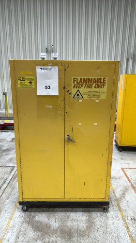 EAGLE SAFETY STORAGE CABINET 45 GAL. MODEL-1947 43&rdquo; X 18&rdquo; X 65&rdquo;