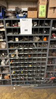 PART CABINET W/ FITTINGS AND VALVES