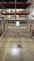 (3) WIRE BASKETS 84&rdquo; X 52&rdquo; X 48&rdquo; - 3