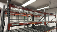 (2) SECTION OF PALLET RACKING 96&rdquo; (24) BEAMS AND RACK CONVEYOR 12&rdquo; X 57&rdquo; - 3
