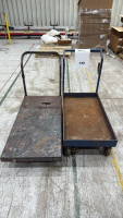 (2) PLATFORM CARTS