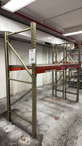 (5) SECTIONS OF ASSORTED PALLET RACKING 22 BEAMS