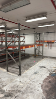 (5) SECTIONS OF ASSORTED PALLET RACKING 22 BEAMS - 4