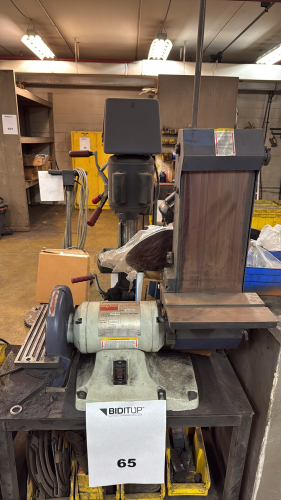 DAYTON 6&rdquo; X 9&rdquo; BELT AND DISC GRINDER W/ TABLE