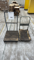 (2) PLATFORM CARTS