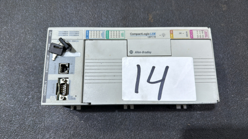 ALLEN BRADLEY COMPACT LOGIX PACKAGE CONTROLLER UNIT CAT NO. 1769-L23E-QBFC1B