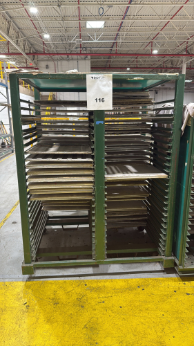 50 SLOT DRYING RACK 58&rdquo; X 46&rdquo; X 76&rdquo;