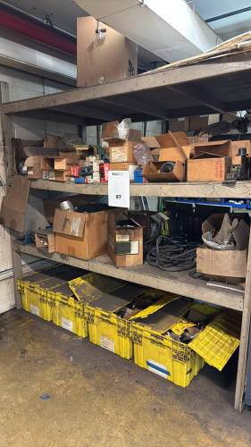 LOT OF ASSORTED PARTS, BEARINGS, GUAGES