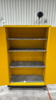 EAGLE FLAMMABLE STORAGE CABINET MODEL- 1947 45 GALLON 43&rdquo; X 18&rdquo; X 65&rdquo; - 3