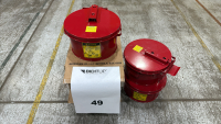 (4) JUSTRITE 1 GALLON PARTS CLEANER