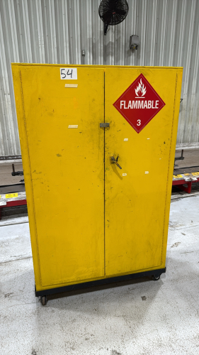 FLAMMABLE STORAGE CABINET 43&rdquo; X 18&rdquo; 65&rdquo;