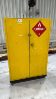 FLAMMABLE STORAGE CABINET 43&rdquo; X 18&rdquo; 65&rdquo;