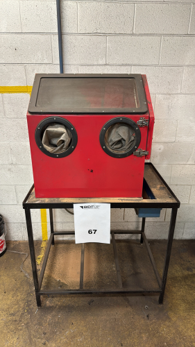 CENTRAL PNEUMATIC BENCHTOP BLAST CABINET ITEM: 62454