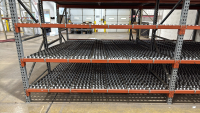 (2) SECTIONS OF PALLET RACKING 19&rdquo; W/ 36 BEAMS AND ASSORTED RACK CONVEYORS - 2
