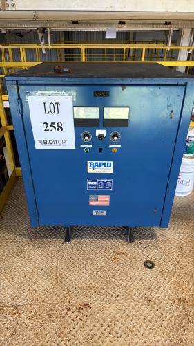 RAPID POWER CORPORATION RECTIFIER AC INPUT VOLTS: 460, AMPS: 63, HZ: 60, PHASE 3, DC OUTPUT VOLTS: 12, AMPS: 3000, KW: 36, DUTY: CONT